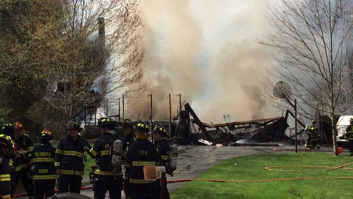 Multiple units respond to house fire in Falmouth