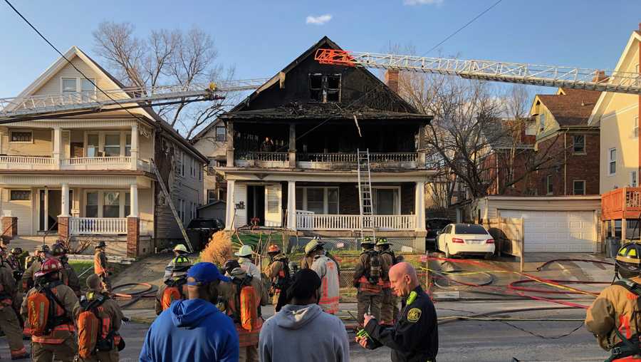 Fire officials 2 families displaced following Evanston house fire
