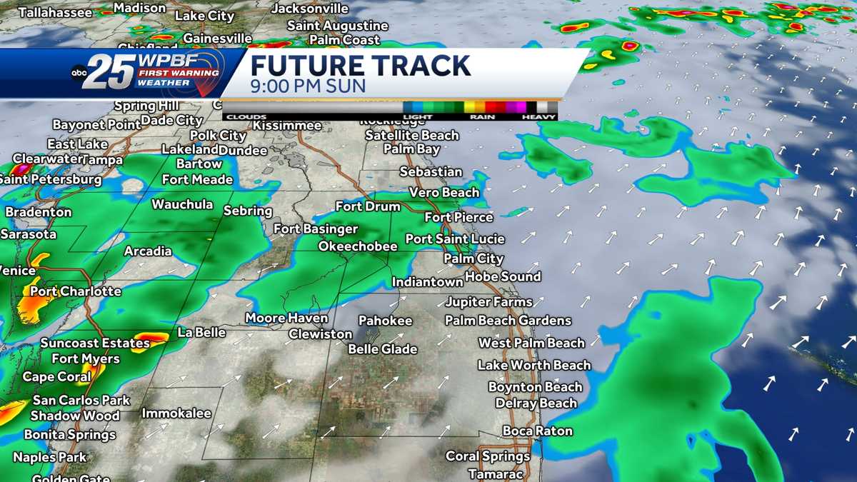 Scattered rain and thunderstorms to end the weekend
