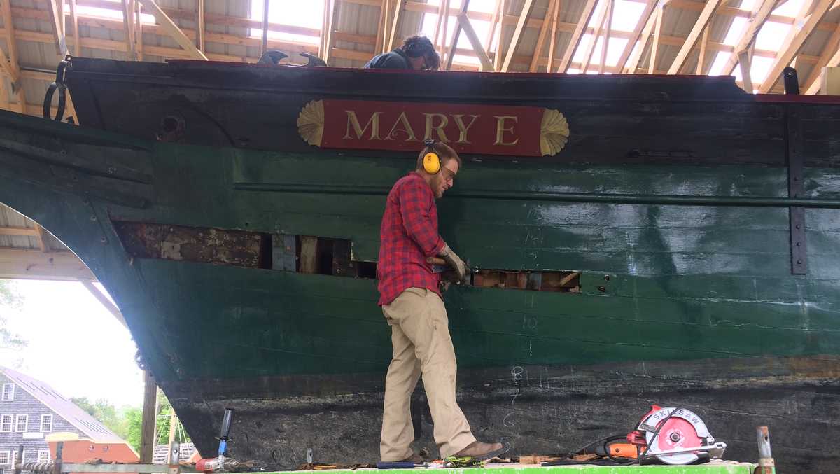 Renovations underway to restore historic Maine ship to original glory
