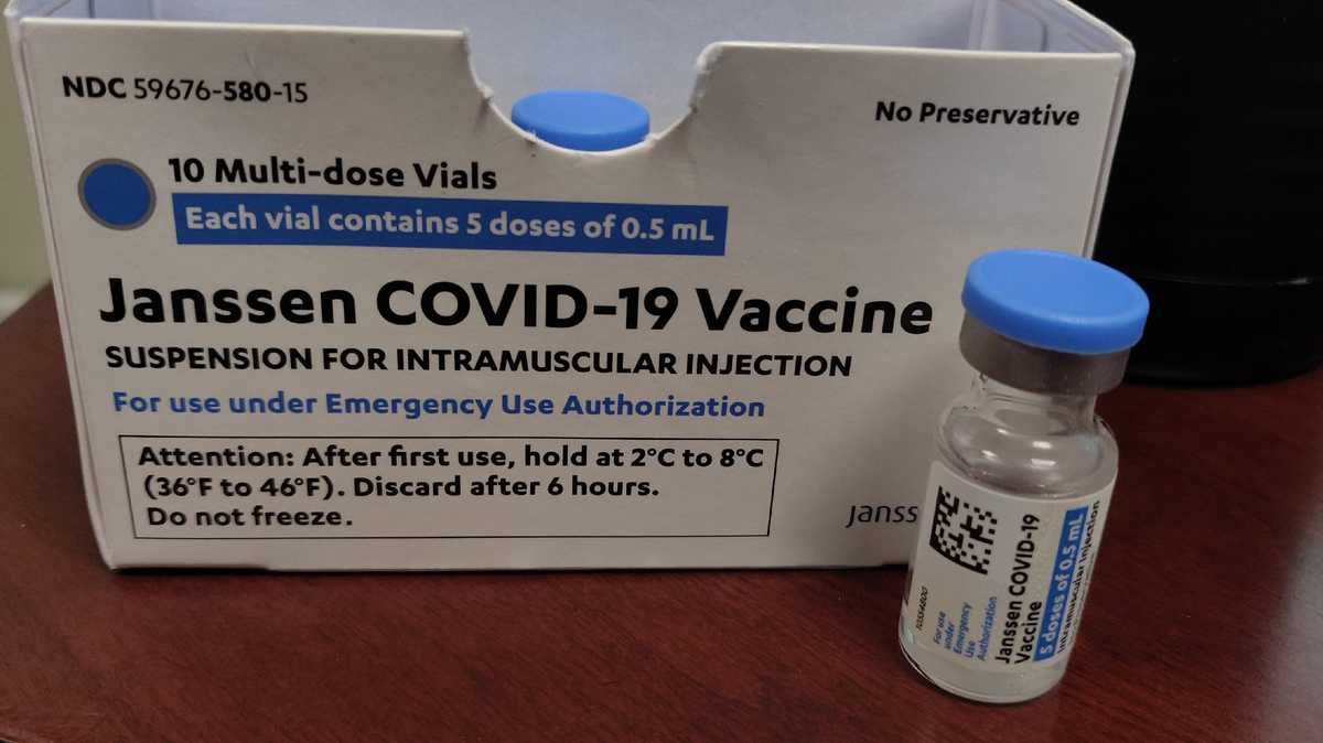 Single shot Johnson & Johnson doses arrive in Monterey