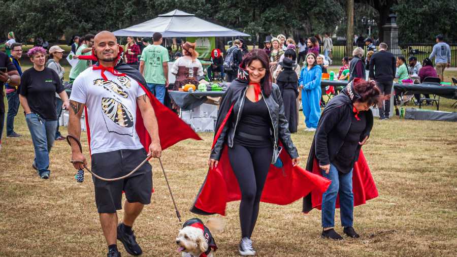 PHOTOS: Inaugural Forsyth Park Costume Crawl