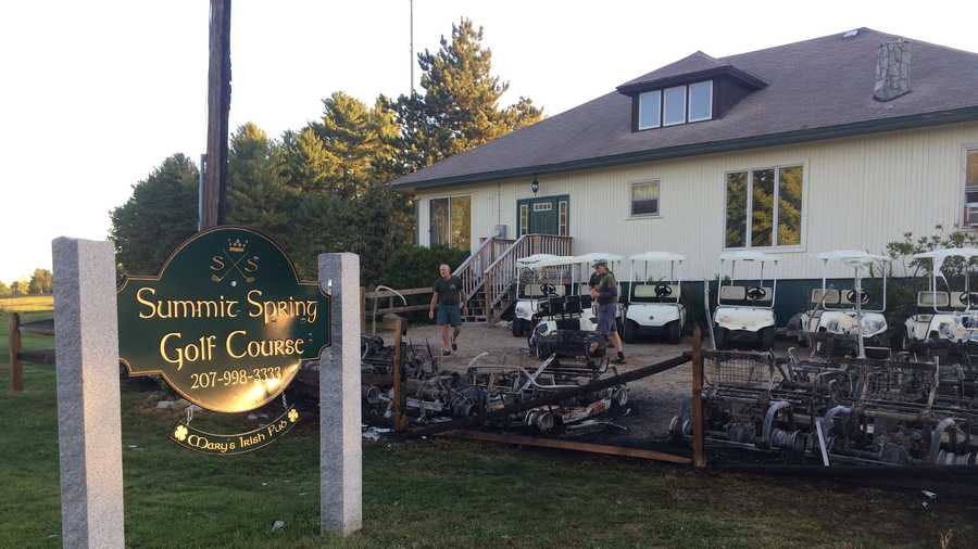 Summit Spring Golf Course Photos: Nearly 20 golf carts set on fire