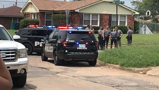 A juvenile victim was injured in a drive-by shooting Thursday afternoon in northeast Oklahoma City, according to police.