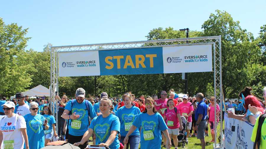 Thousands take part in 16th annual Eversource Walk for Kids