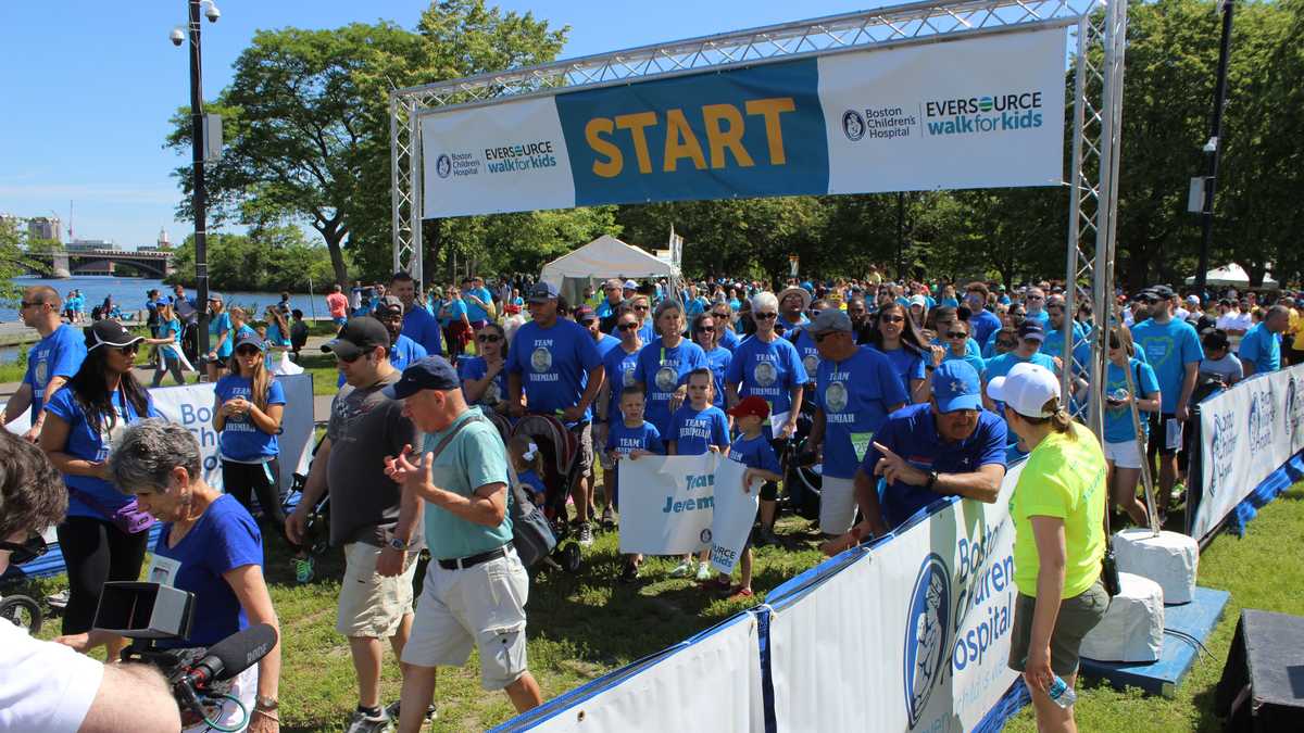Thousands take part in 16th annual Eversource Walk for Kids