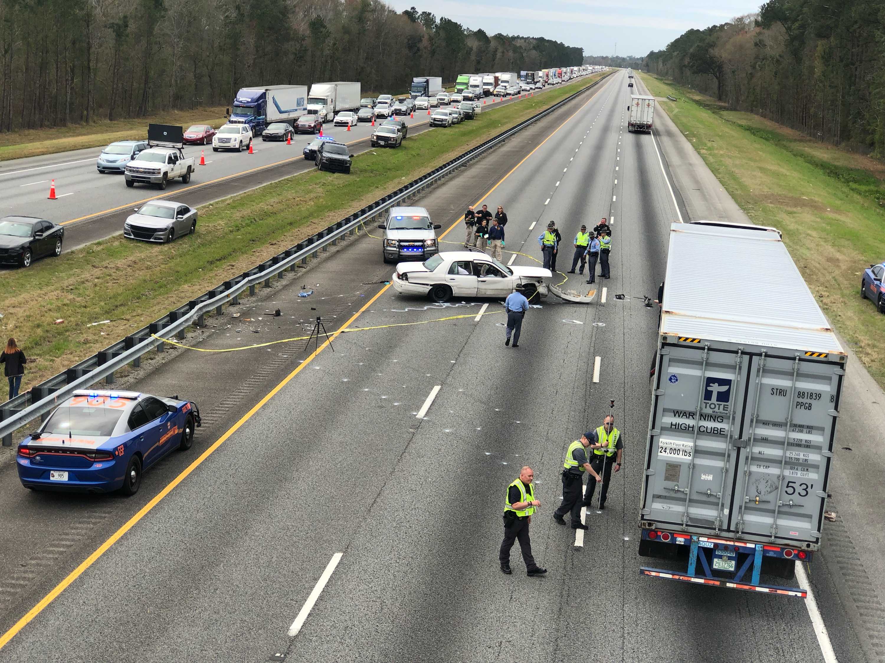 GBI identifies woman killed in officer-involved shooting on I-95 - WJCL
