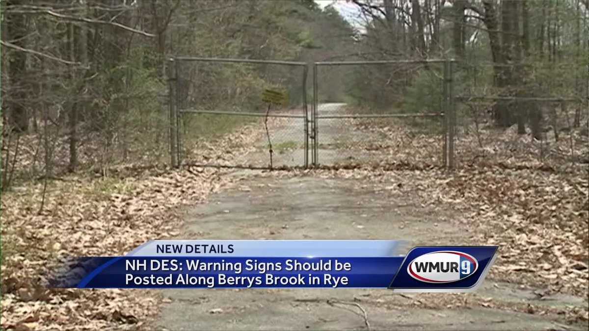 NH DES: Warning signs should be posted along Berry Brook in Rye