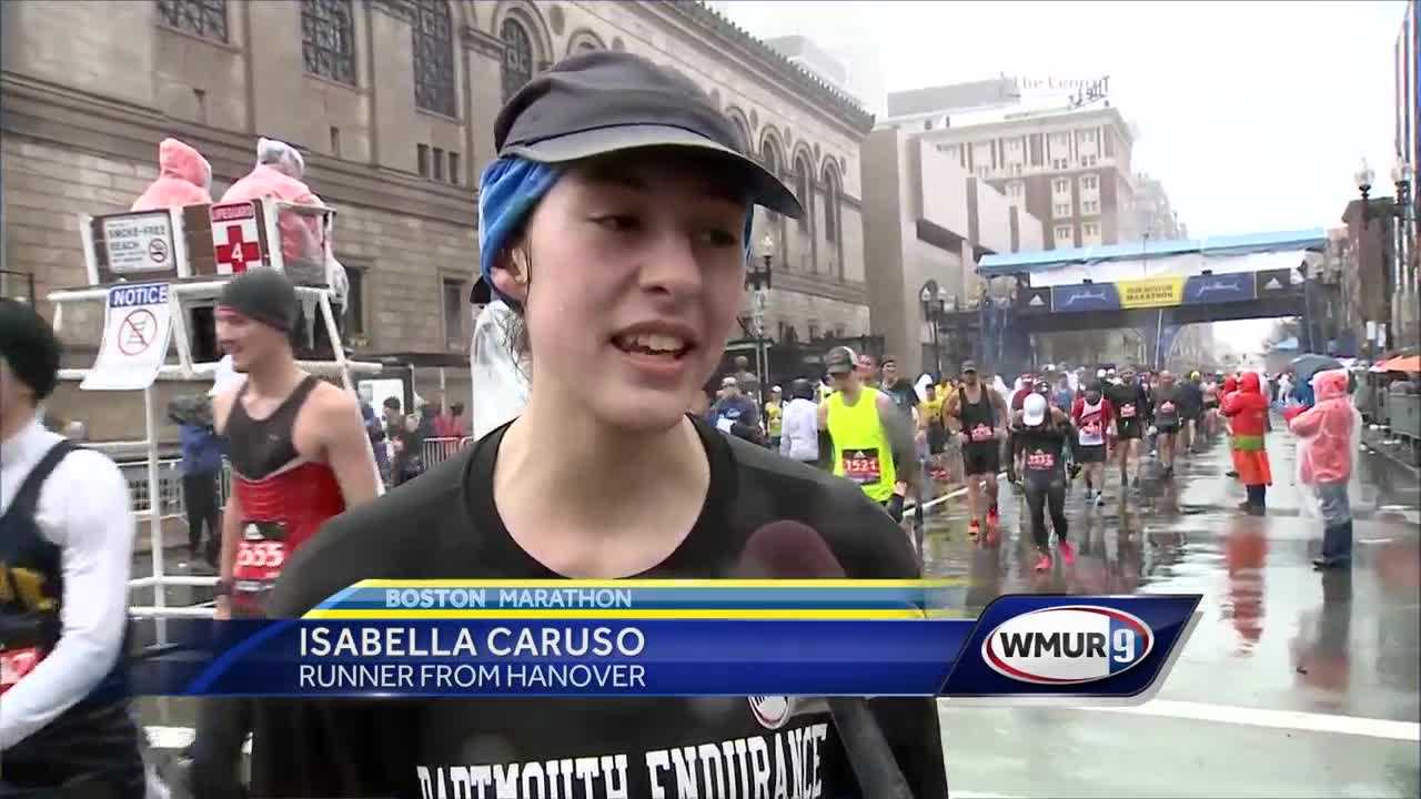 Cold wind rain factor into Boston Marathon results