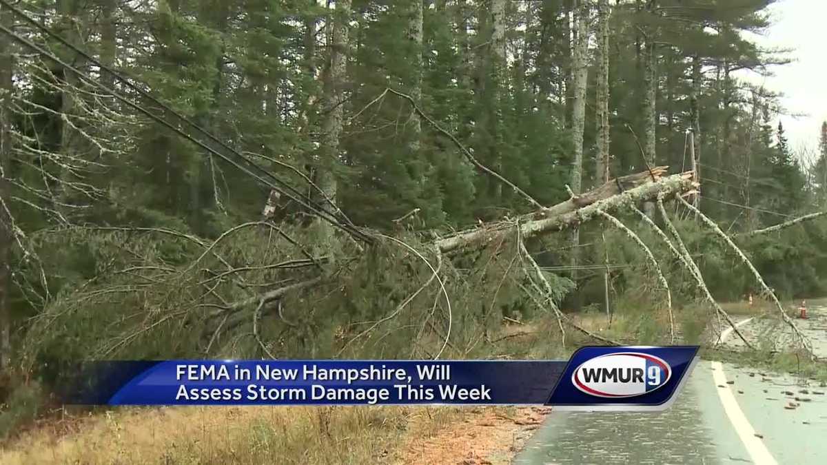 FEMA to assess storm damage in New Hampshire