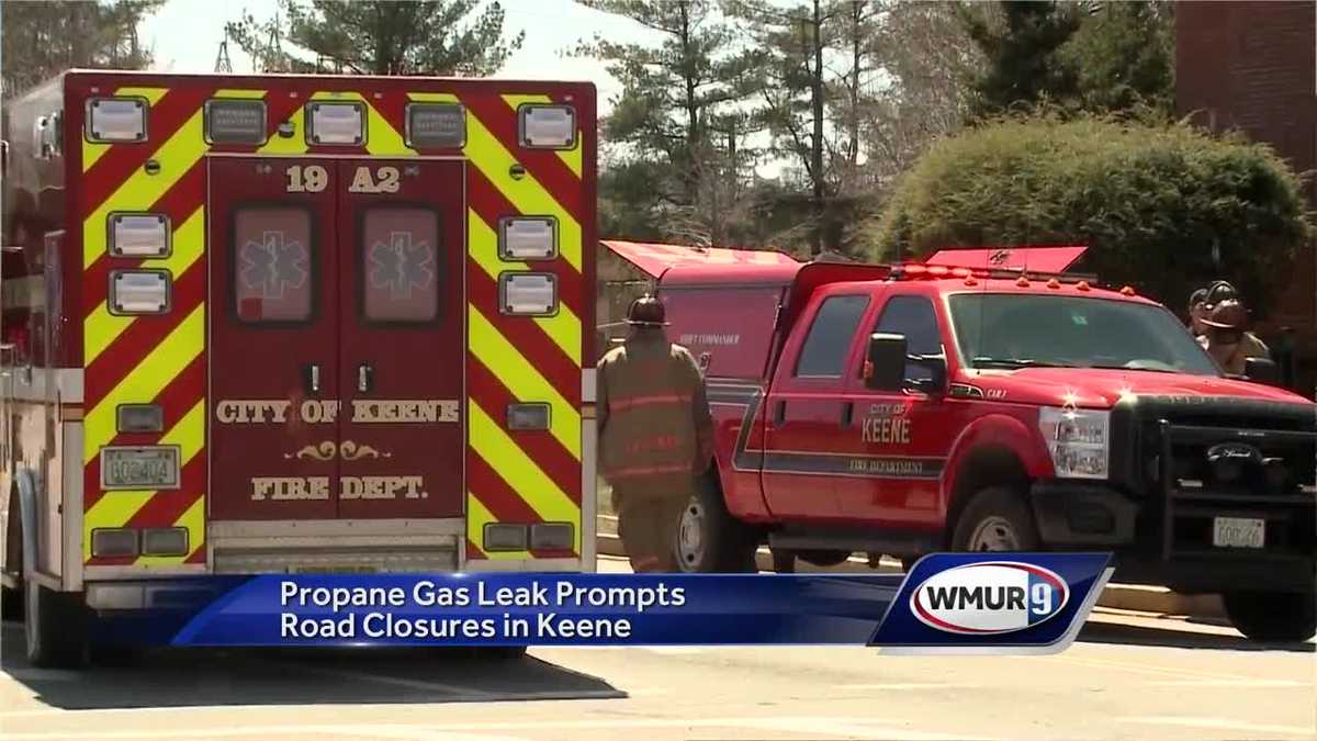 Propane gas leak prompts road closures in Keene