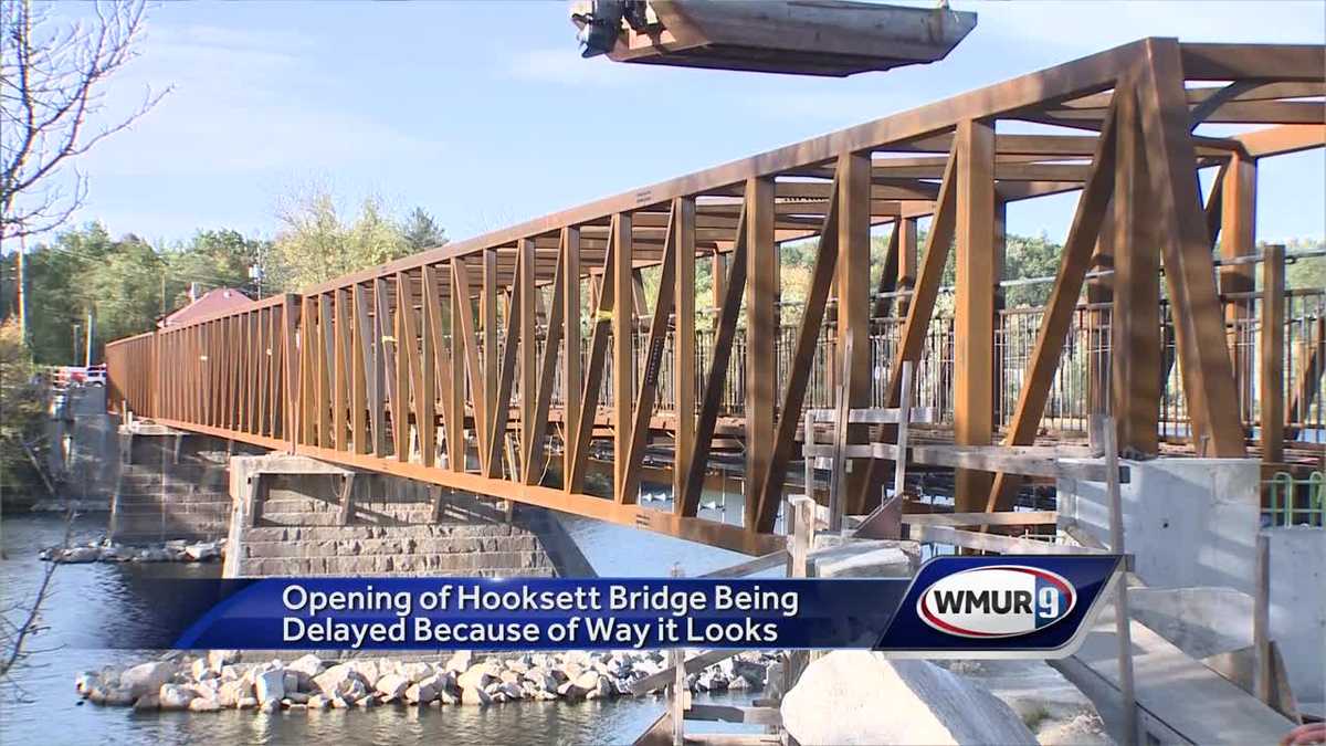 Hooksett bridge on time schedule due to complaints about how it looks