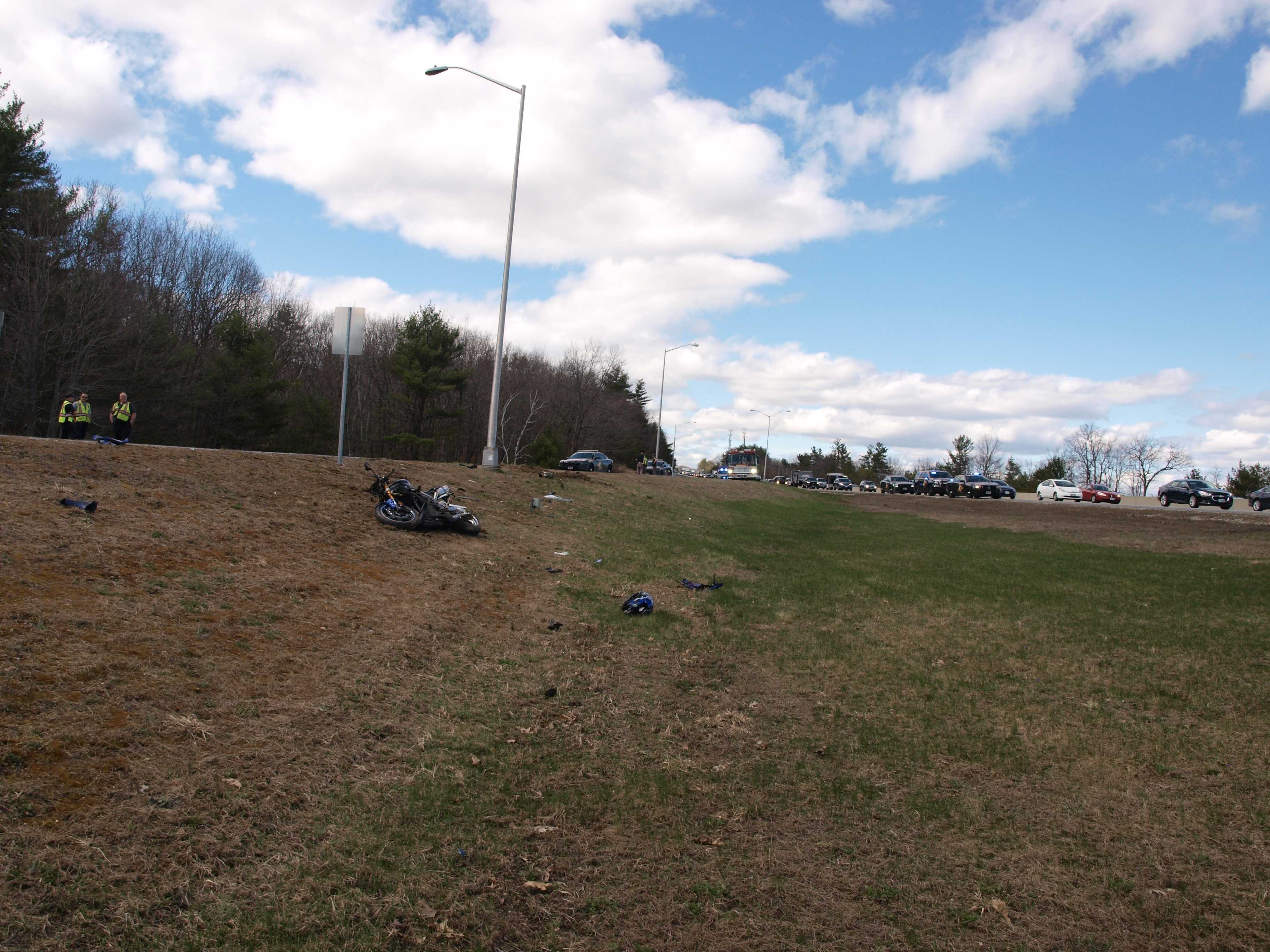 Officials Identify Man Killed In Motorcycle Crash At I-93 Rest Area