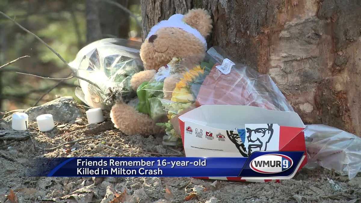 Friends remember teenager killed in Milton crash