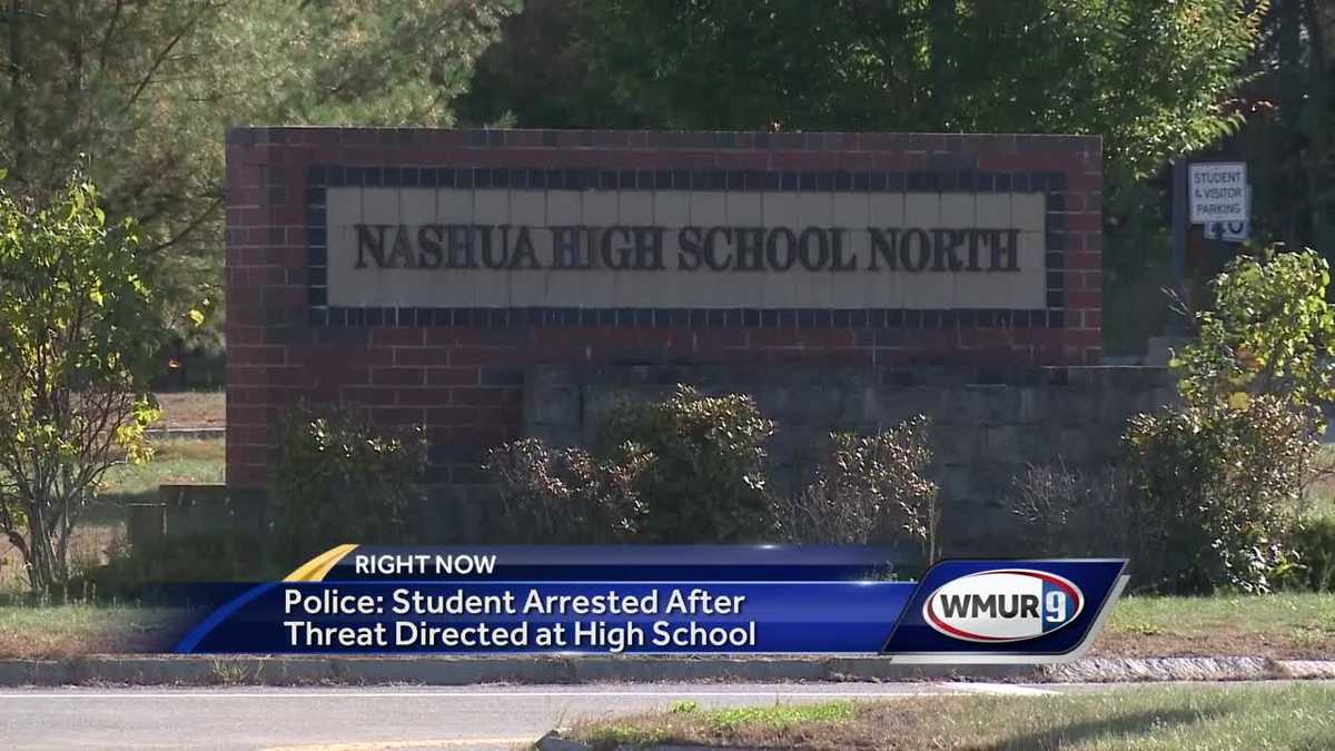 Student arrested after threat directed at Nashua North High School