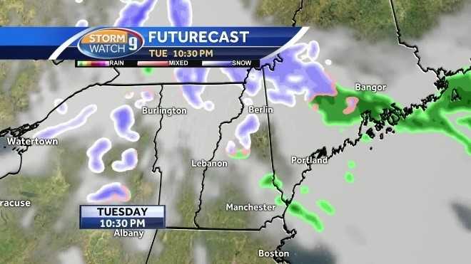 Snow showers, squalls possible in northern NH as strong cold front ...