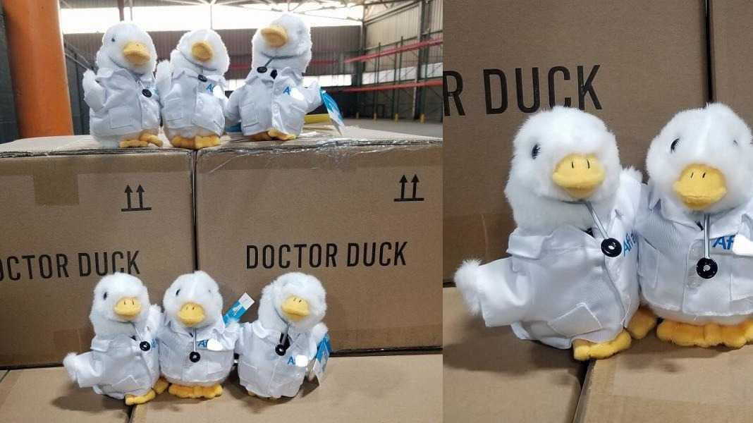 aflac plush duck