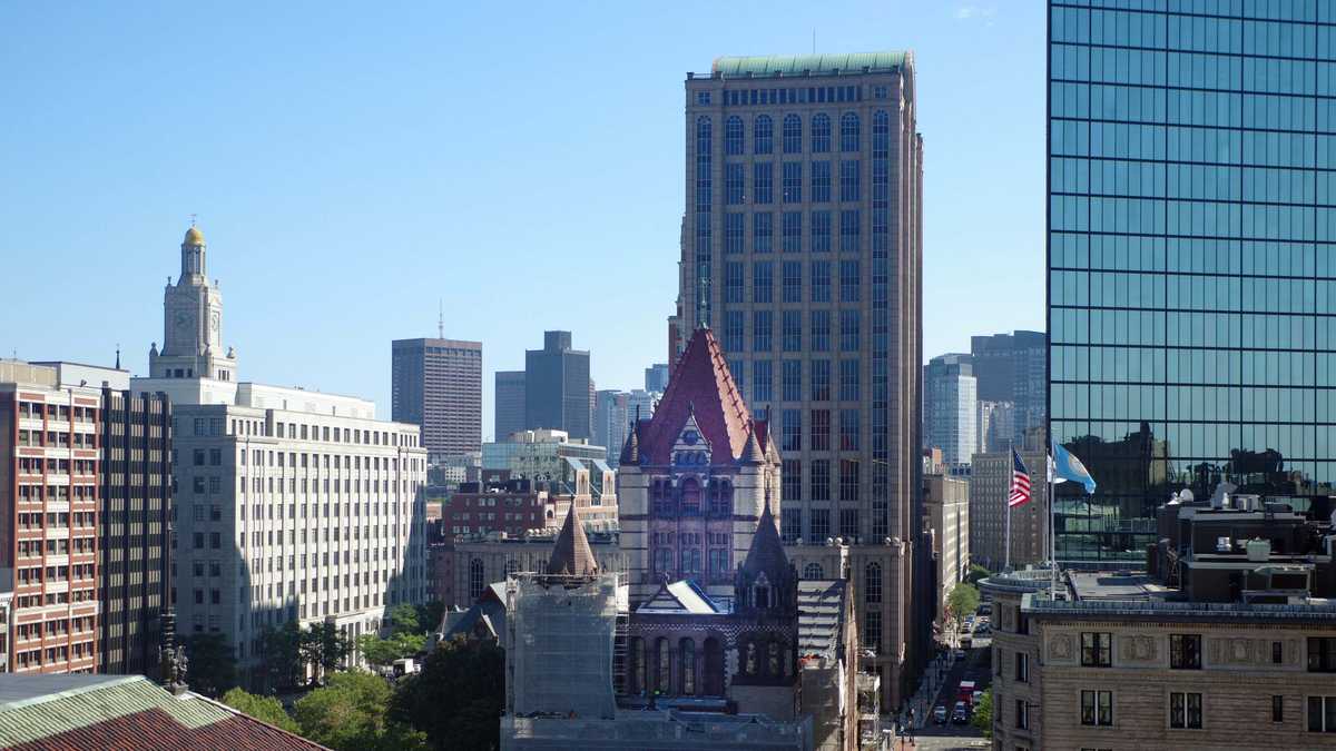 4.5M condo has stunning views of Copley Place