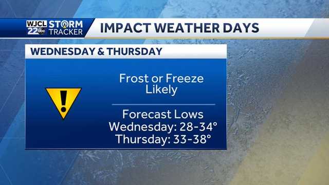Savannah: Freeze likely before temperatures thaw for the holiday - Vimarsana News
