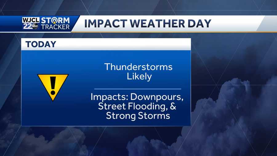 Impact Weather Day: Localized and coastal flooding expected