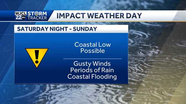 Savannah: Coastal low to deliver rain and gusty winds - Vimarsana News