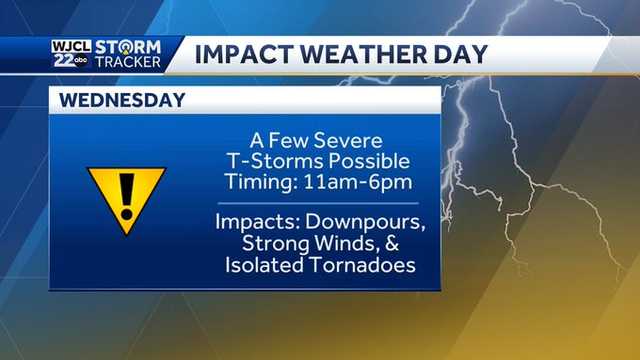 Savannah: Another round of winter thunderstorms likely - Vimarsana News