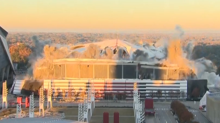 Tennessee Titans - Farewell to The Georgia Dome! The implosion of