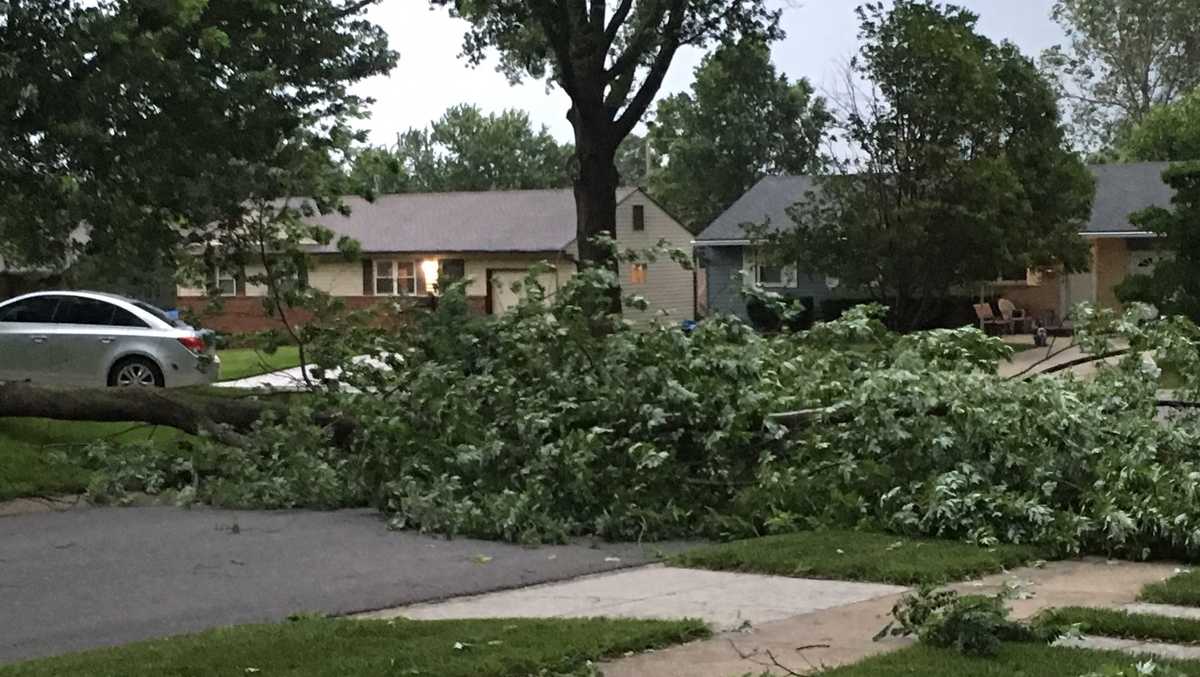 Power Outages, Tree Damage Reported As Strong Line Of Storms Pushes 