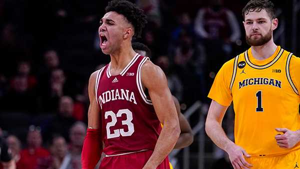 Indiana beats Michigan, moves up in Big 10 tournament - Vimarsana News