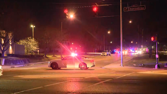 2 officers shot near Indianapolis, police searching for armed suspect