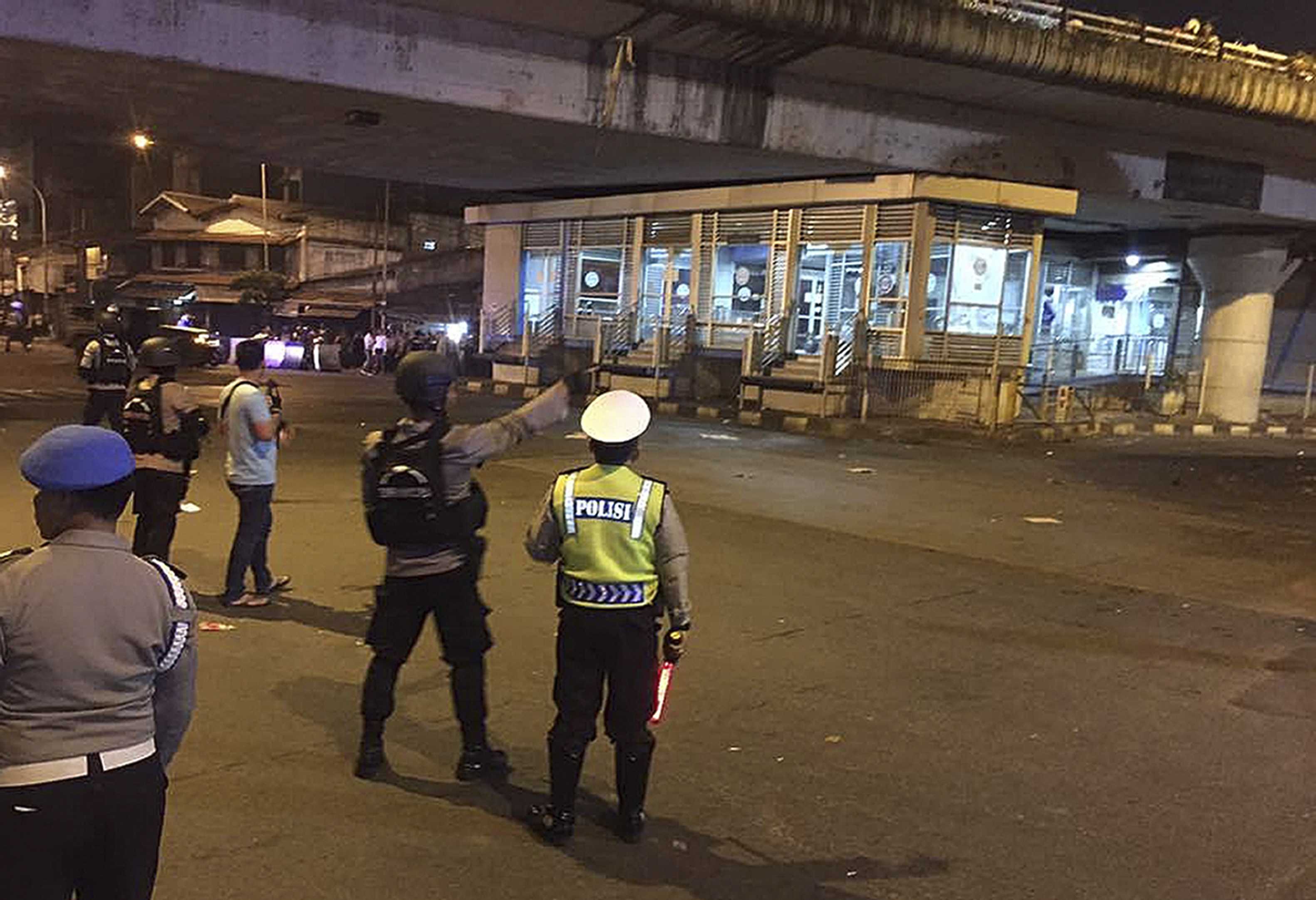 Suspected Suicide Bomb In Jakarta Kills Policeman, Injures 9