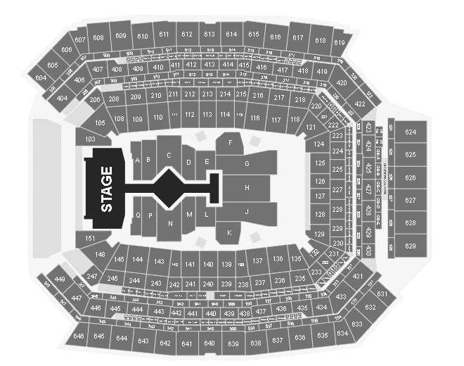 lucas oil stadium layout