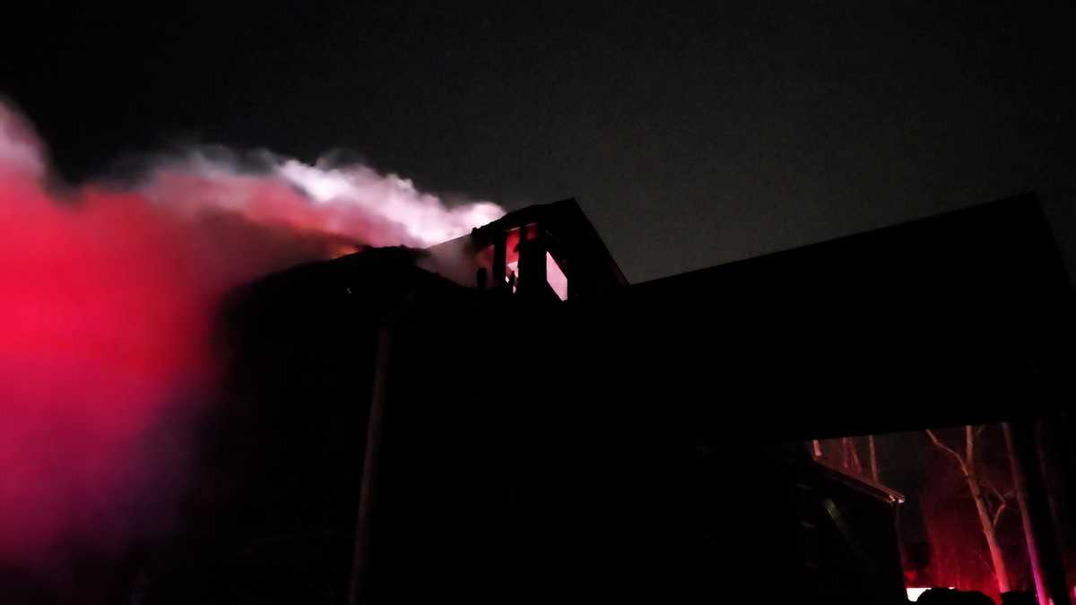 Several southern Indiana departments work to put out house fire on New Year's Eve