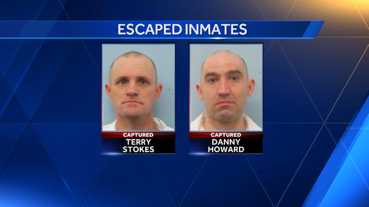 2 of 3 escaped Alabama inmates recaptured