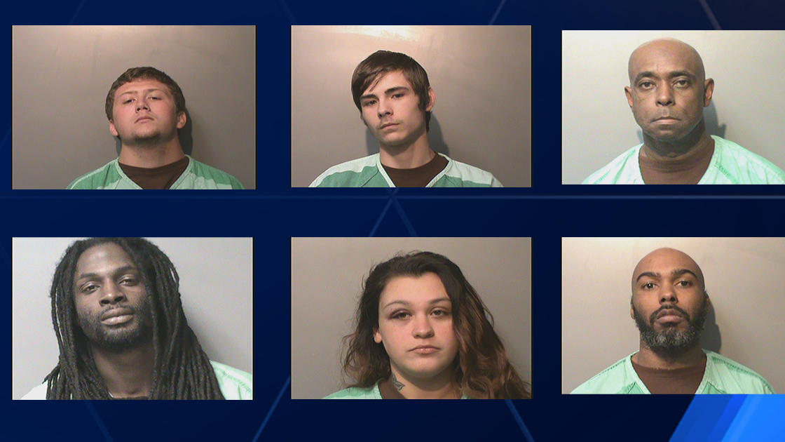 Des Moines police arrest 6 people for 3 robberies this week