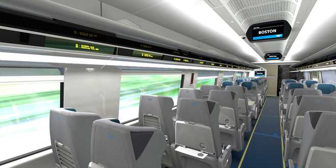 Here's how it'll look inside new Amtrak trains coming to the Northeast