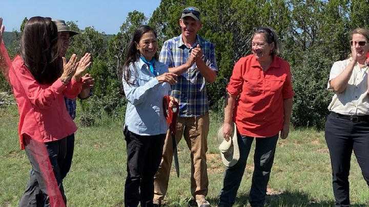 interior secretary haaland celebrates sabinoso wilderness expansion