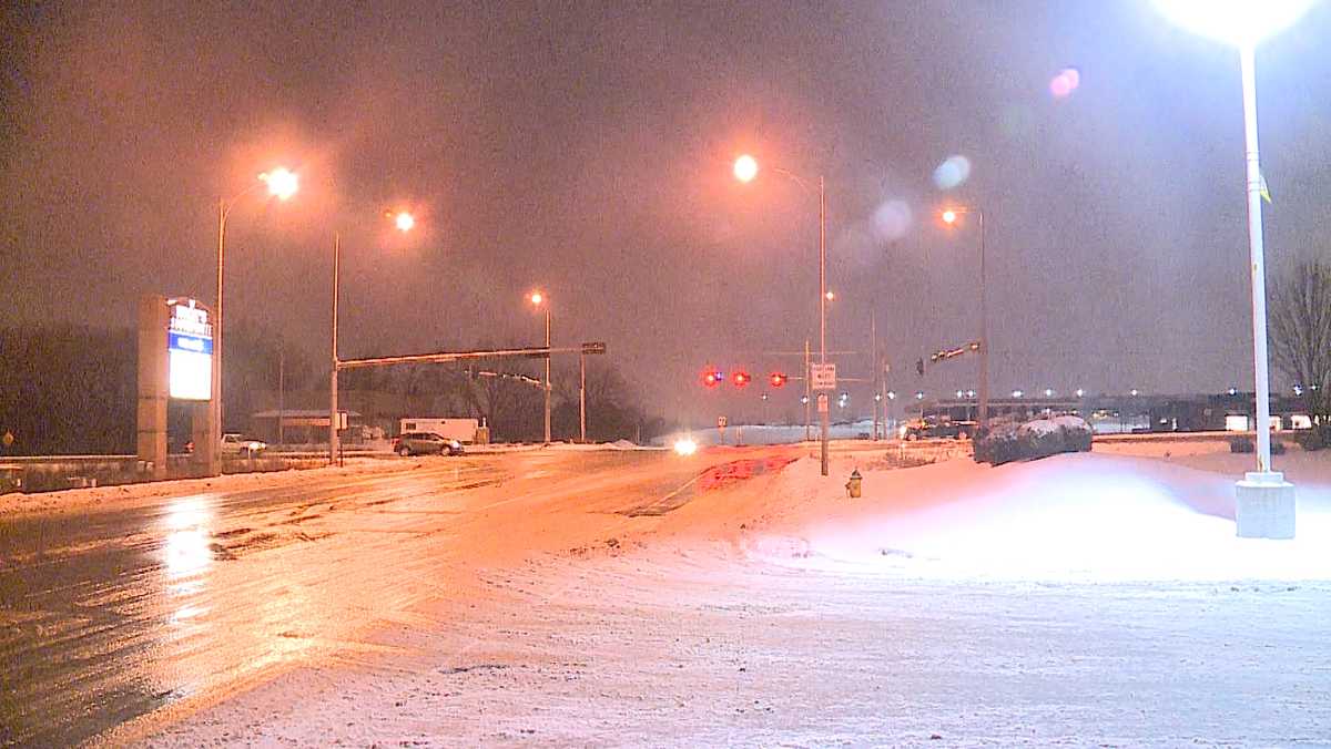 Driver critically injured in crash with snow plow