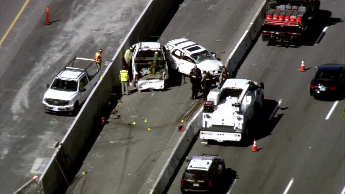 Highway worker hurt in I80 crash in Vacaville; driver arrested