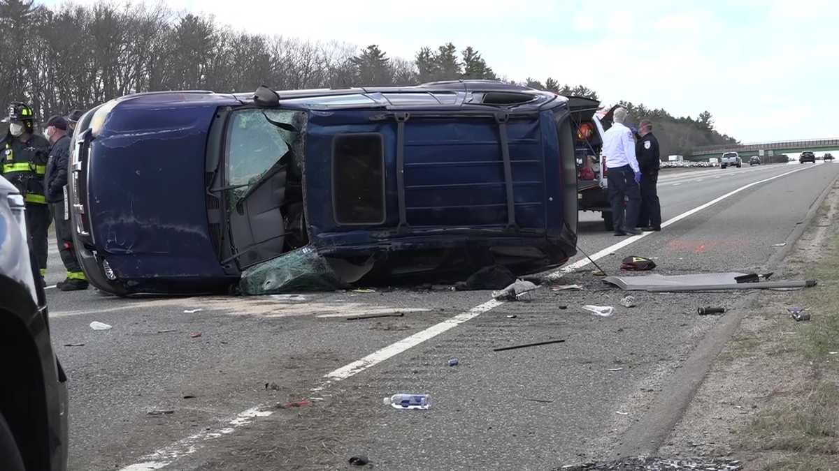 Driver seriously injured in crash on Interstate 95 in Boxford