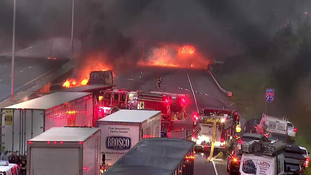 I-95 closed through weekend after Conn. tanker truck fire – WCVB Boston