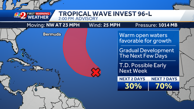 Tropical outlook: Invest 96-L may become depression, NHC says - Vimarsana News