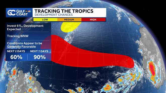 Tracking the Tropics: NHC monitoring two areas in the Atlantic for ...