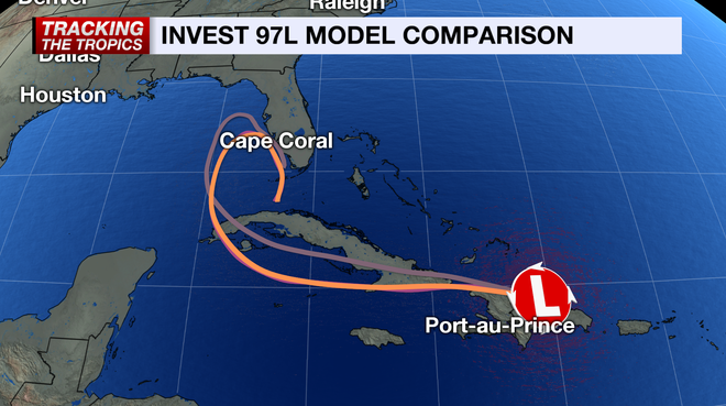 Invest 97l Model Comparison