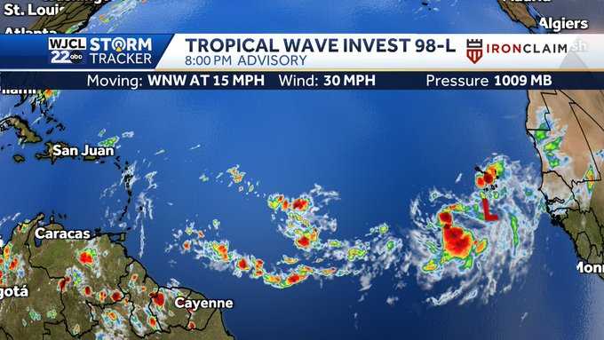 Savannah: Tracking the tropics, possible activty - WJCL