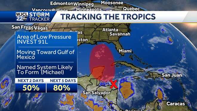 Weather Blog: Tropical system likely to form in the Gulf of Mexico