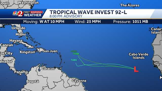 Invest 92-L forms in Atlantic Ocean, NHC says - Vimarsana News