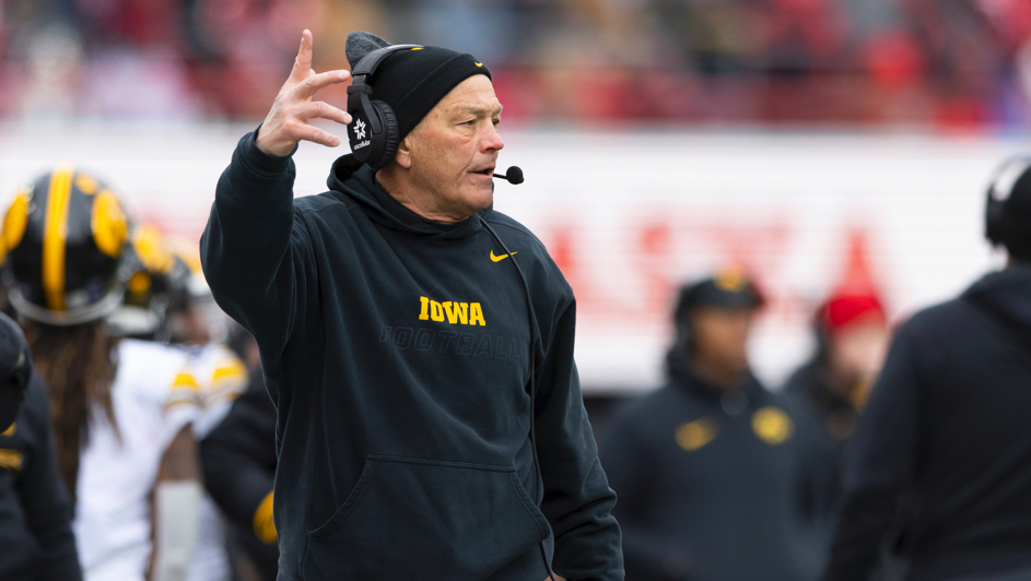 Iowa football coach says team will be back on the field Sunday