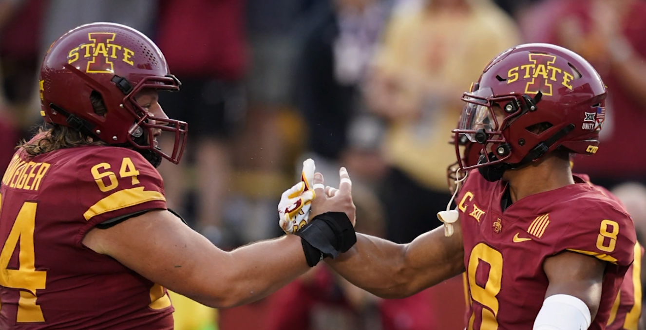 Iowa State Handles Kansas To Earn First Conference Win Iowa State Snip Png 1633223829