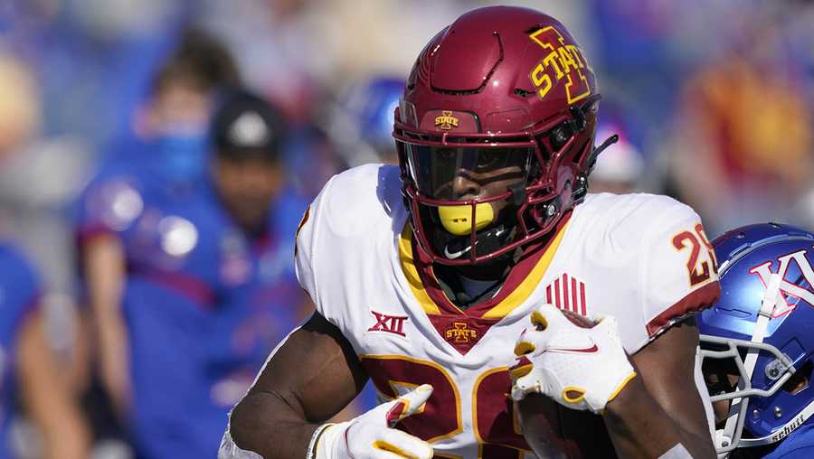 Hall, Purdy lead No. 23 Iowa State to 52-22 romp over Kansas